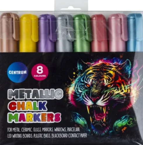 Kridtmarker 3-5 MM - 8 Stk Etui - Centrum