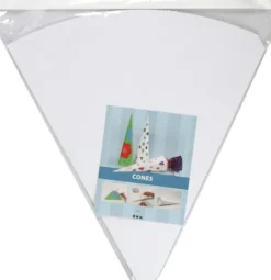 Kræmmerhuse - H 68 CM - Ø 20 CM - Hvid - 5 Stk