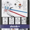 Krympeplast Med Motiver - Pirater - 10,5X14,5 CM - Tykkelse 0,3 MM - Mat Transparent - 4 Ark