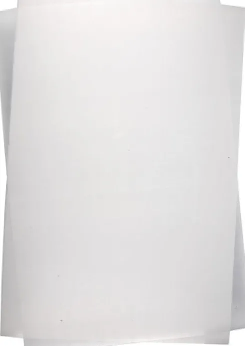 Krympeplast - 20X30 CM - Tykkelse 0,3 MM - Mat Transparent - 10 Ark