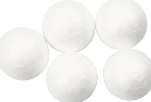Kugle - Ø 2 CM - Hvid - 200 Stk