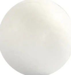 Kugle - Ø 3 CM - Hvid - 10 Stk