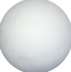 Kugle - Ø 14,8 CM - Hvid - 1 Stk