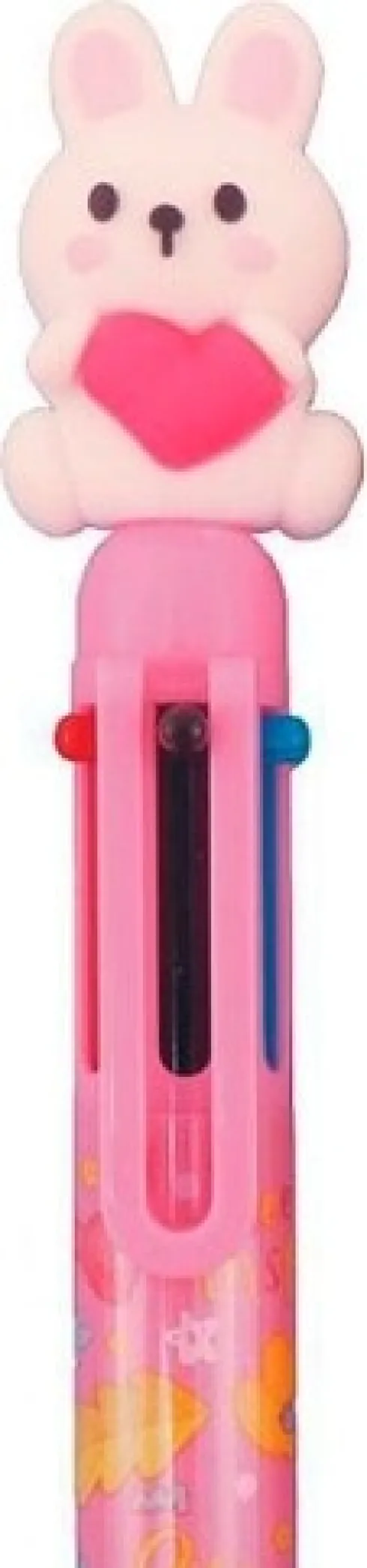 Kuglepen Med 6 Farver - Spree - Assorteret