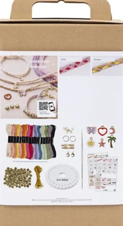 Kumihimo Armbånd Startsæt DIY Kit