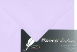 Kuvert C6 120G Violet Tekstureret 10Stk. - 937 - Paper Exclusive