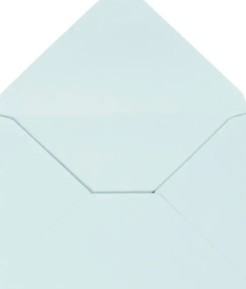 Kuvert - Kuvert Str. 11,5X16 CM - 110 G - Lyseblå - 10 Stk
