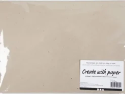 Kvistpapir - A4 - 210X297 MM - 100 G - Grå Brun - 20 Ark