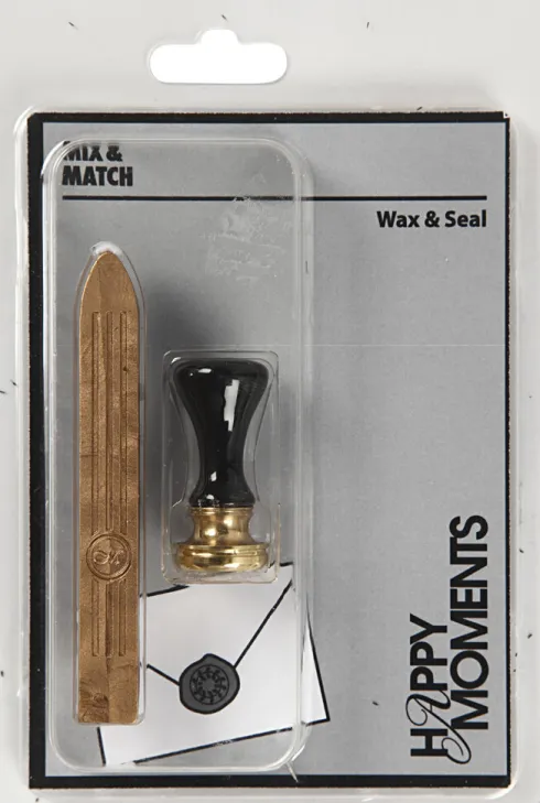 Lak Og Segl - Ø 17 MM - Guld