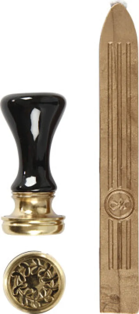 Lak Og Segl - Ø 17 MM - Guld