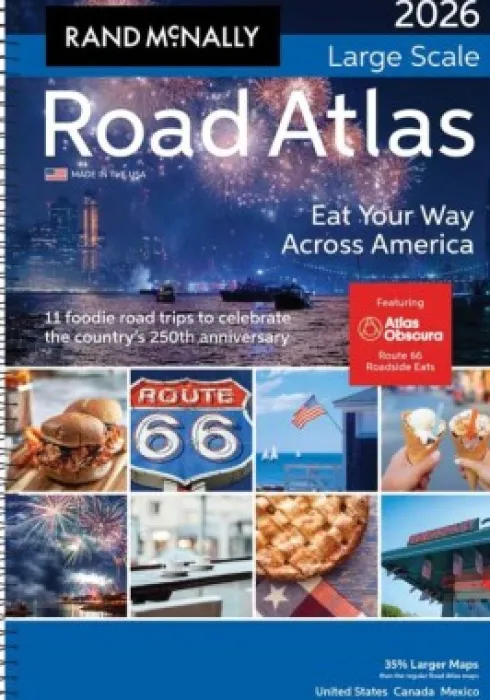 2026 Large Scale Road Atlas Usa - Rand Mcnally