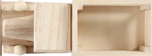 Lastbil - H 11 CM - L 22 CM - B 7,5 CM - 1 Stk