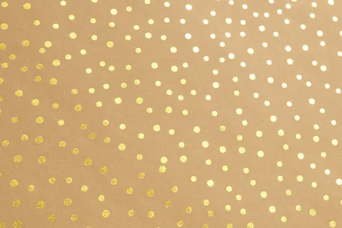Læderpapir - Ensfarvet - Folie - 350 G - Lysebrun Guld - 50X100 CM