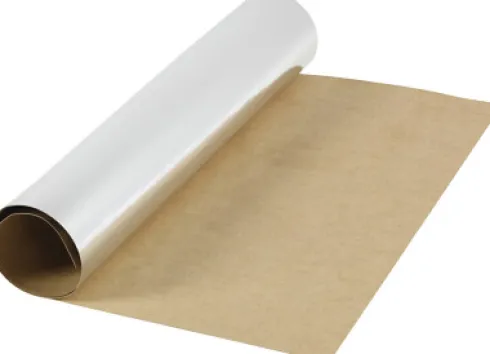 Læderpapir - Ensfarvet - Folie - 350 G - Sølv - 49X100 CM
