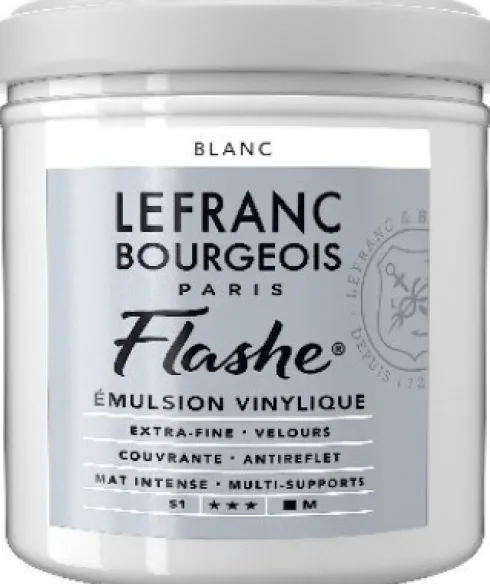 Lefranc & Bourgeois - Akrylmaling - Flashe - Hvid 125 ML