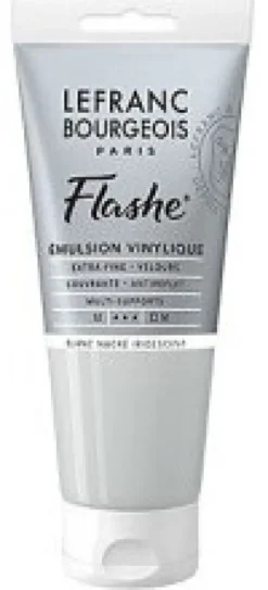 Lefranc & Bourgeois - Akrylmaling - Flashe - Pearl White Iridescent 80 ML
