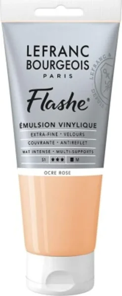 Lefranc & Bourgeois - Akrylmaling - Flashe - Pink Ochre 80 ML