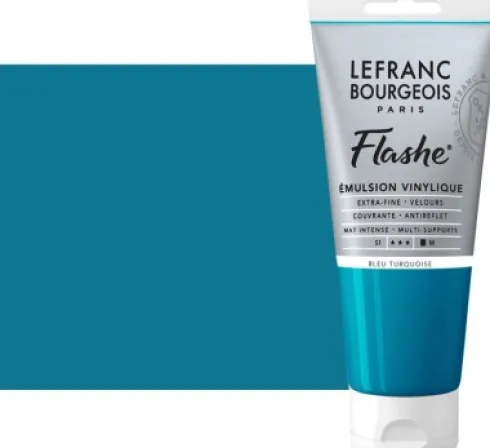 Lefranc & Bourgeois - Akrylmaling - Flashe - Turquoise Blue 80 ML