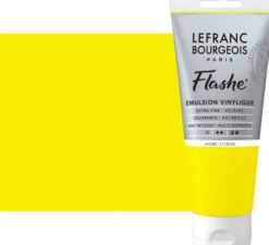 Lefranc & Bourgeois - Akrylmaling - Flashe - Lemon Yellow 80 ML