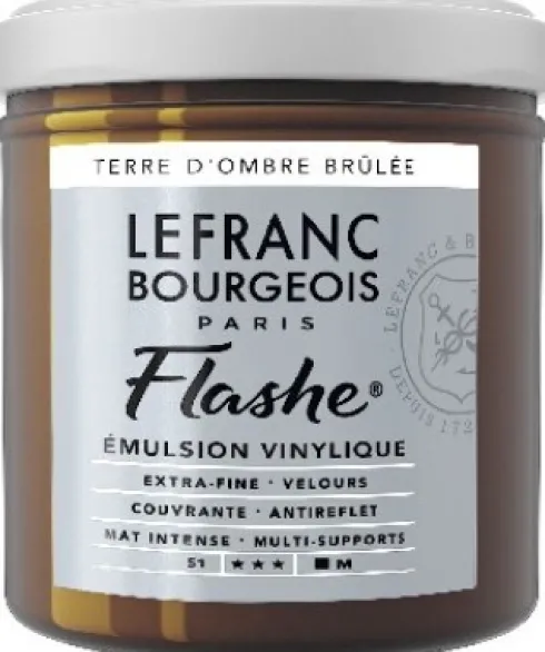 Lefranc Bourgeois - Flashe Akrylmaling - Burnt Umber - 125 ML