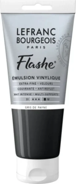 Lefranc & Bourgeois - Flashe Akrylmaling - Payne's Grey 80 ML