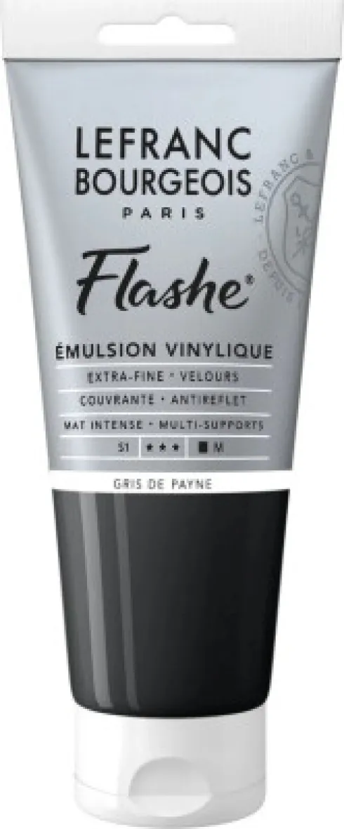 Lefranc & Bourgeois - Flashe Akrylmaling - Payne's Grey 80 ML