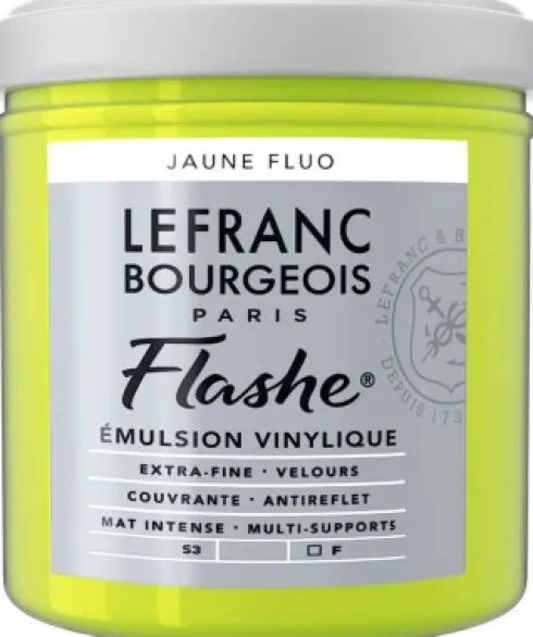 Lefranc & Bourrgeois - Akrylmaling - Fluorecent Yellow 125 ML