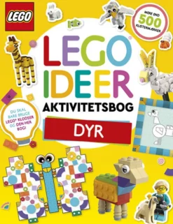 Lego Idéer - Aktivitetsbog - Dyr - Over 500 Klistermærker