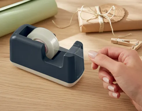 Leitz - Cosy Tape Dispenser Inkl. Tape - Grå