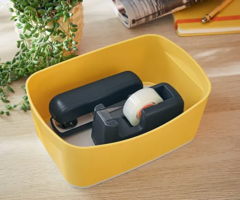 Leitz - Cosy Tape Dispenser Inkl. Tape - Grå