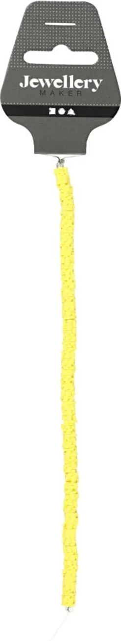 Lerperler - Ø 5-6 MM - Hulstr. 2 MM - Gul - 145 Stk