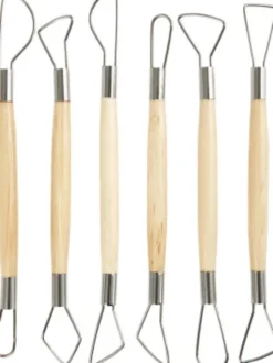 Lerslynge - Runde Kanter - L 20 CM - 6 Stk