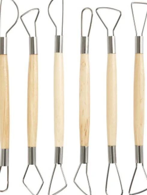 Lerslynge - Runde Kanter - L 20 CM - 6 Stk