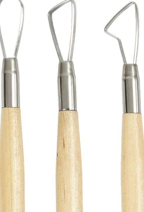 Lerslynge - Skarpe Kanter - L 20 CM - 6 Stk
