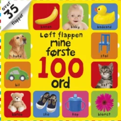 Løft Flappen Mine Første 100 Ord