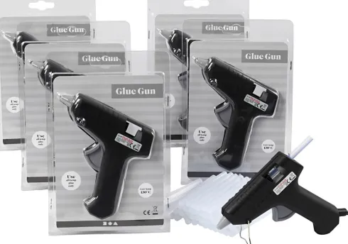 Limpistoler Med Lim - 130 C - Lavtemperatur - Stik Eu