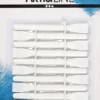 Limspartel - L 11,5 CM - B 15 MM - Hvid - 10 Stk
