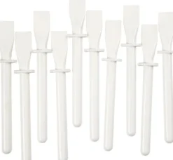 Limspartel - L 11,5 CM - B 15 MM - Hvid - 10 Stk