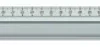 Lineal Aluminium 50 CM - Med Gummibagside