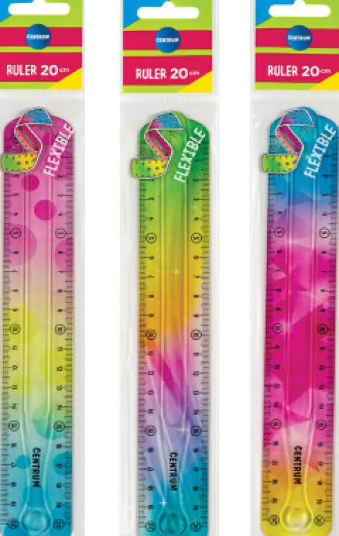 Lineal Flexi Deco 20 CM