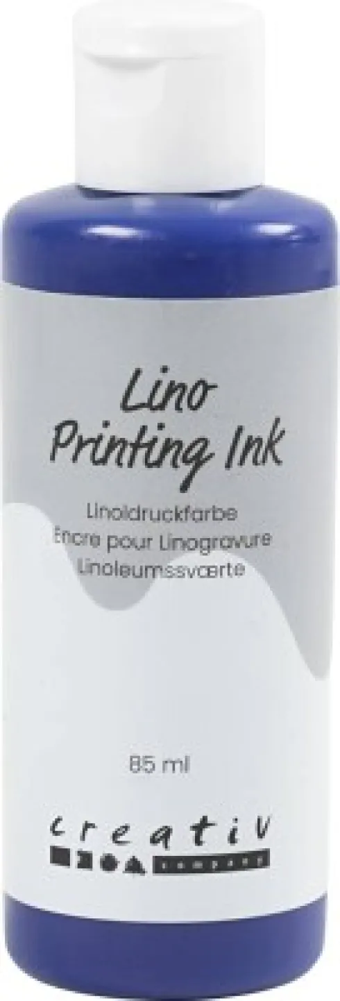Linoleumssværte - Blå - 85 ML