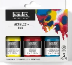 Liquitex - Acrylic Ink - Akryl Blæk - Color Set 3-Pak