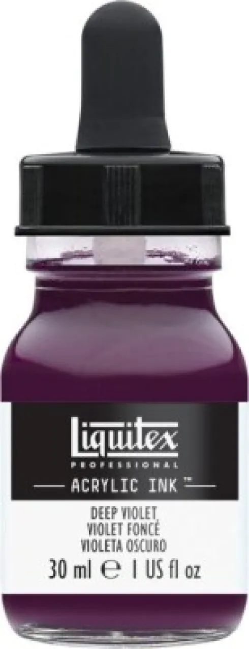 Liquitex - Acrylic Ink Blæk - Deep Violet 30 ML
