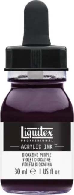 Liquitex - Acrylic Ink Blæk - Dioxazine Purple 30 ML