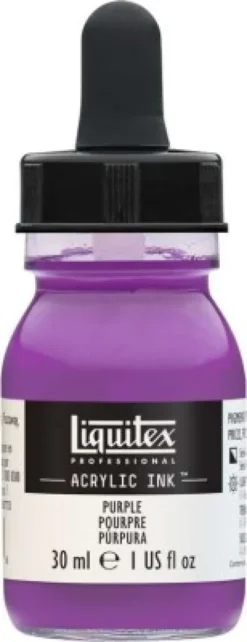 Liquitex - Acrylic Ink - Blæk - Lilla 30 ML