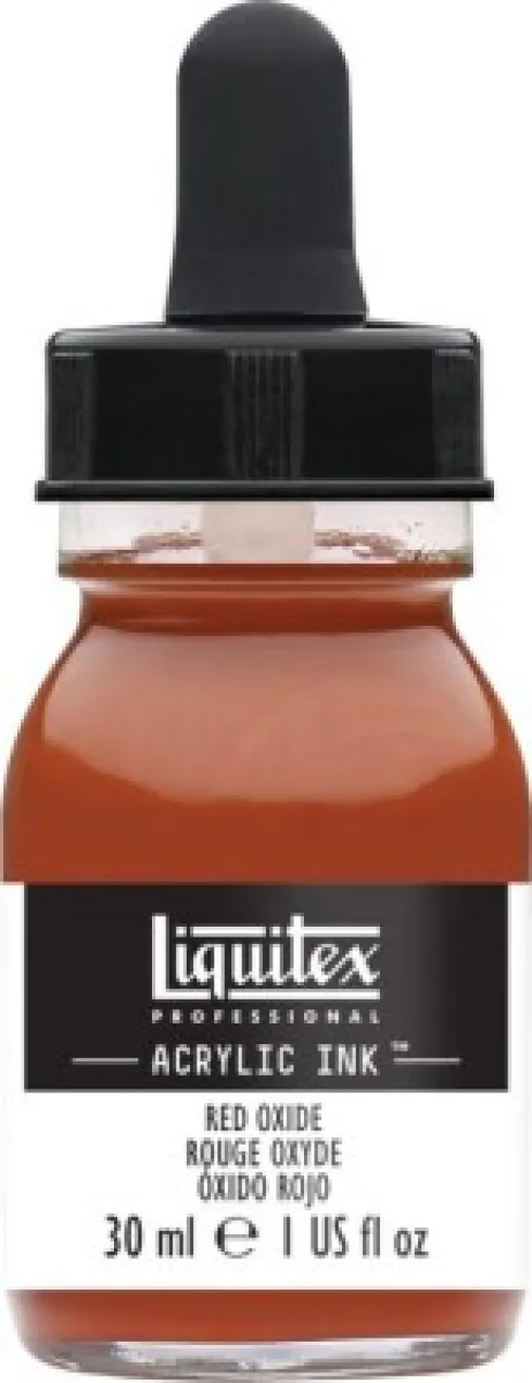 Liquitex - Acrylic Ink Blæk - Red Oxide 30 ML