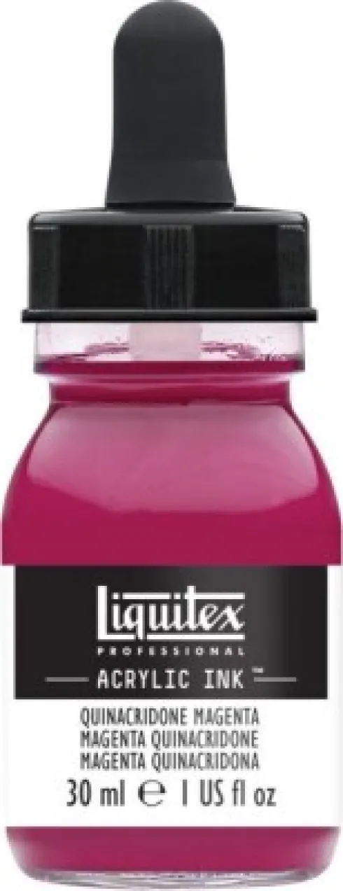 Liquitex - Acrylic Ink 30 ML - Quinacridone Magenta 114