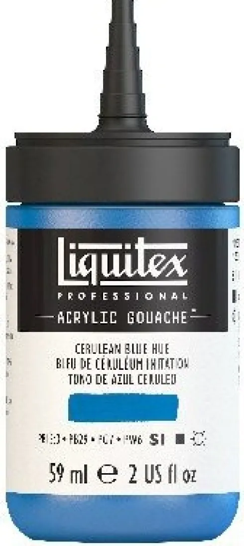 Liquitex - Akrylmaling Gouache - Cerulean Blue Hue 59 ML
