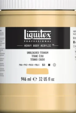 Liquitex - Akrylmaling - Heavy Body - Unbleached Titanium 946 ML