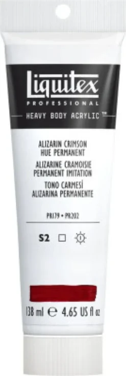 Liquitex - Akrylmaling - Heavy Body - Rød Alizarin Crimson 138 ML